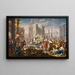 Marcus Curtius - Johann Georg Platzer — oprawiony obraz na ścianie