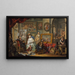 L'Atelier de l'artiste - Johann Georg Platzer — oprawiony obraz na ścianie