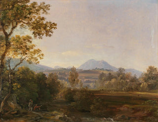 Johann Georg von Dillis - Sddeutsche Landschaft mit Wanderern.webp