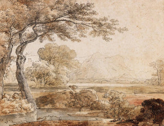 Johann Georg von Dillis - zugeschrieben  Voralpenlandschaft.webp