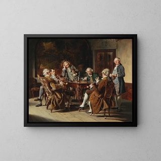 Johann Hamza - A group of gentlemen.webp