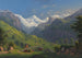 Dolina Lauterbrunnen z drogi do Wengernalp - Johann Heinrich Bleuler młodszy — widok dzieła