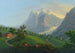 Le Wetterhorn à Grindelwald - Johann Heinrich Bleuler le Jeune — widok dzieła