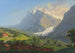 Le Wetterhorn à Grindelwald Canton de Berne - Johann Heinrich Bleuler le Jeune — widok dzieła