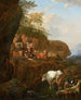 pejzaż włoski - Johann Heinrich Roos — widok dzieła
