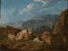 pejzaż górski włoski - Johann Heinrich Roos — widok dzieła