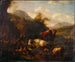 pejzażowy - Johann Heinrich Roos — widok dzieła