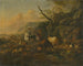 pejzaż z myśliwymi - Johann Heinrich Roos — widok dzieła