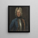Portret Olofa Strömstierny - Johann Heinrich Wedekind — oprawiony obraz na ścianie