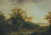 pejzażowy z rybakami, pasterzami i bydłem - Johann Heinrich West — widok dzieła
