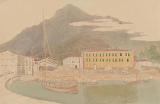 Johann Jakob Meyer - Porto di Colico Piano.webp