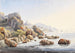 Klif nad Amalfi - Johann Jakob Wolfensberger — widok dzieła