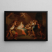 L'Adoration des bergers - Johann Josef Karl Henrici — oprawiony obraz na ścianie