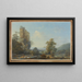 Château Reichenstein niedaleko Arlesheim - Johann Joseph Hartmann — oprawiony obraz na ścianie