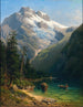 Scena w Salzkammergut - Johann Joseph Jansen — widok dzieła