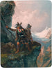Dwóch myśliwych przy skale - Johann Joseph Rauch — widok dzieła