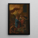 La Visitation - Johann Konrad Wengner — oprawiony obraz na ścianie