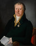 Portret dżentelmena z żółtym kamizelką - Johann Lederer — widok dzieła
