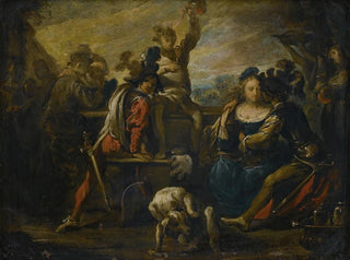 Syn marnotrawny - Johann Liss — widok dzieła