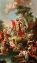 Kazanie św. Jana Chrzciciela - Johann Lucas Kracker — widok dzieła
