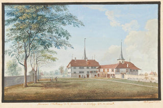 Johann Ludwig Aberli - Nouveau Chatteaux de la Baronie de Belpp Cot du Levant.webp