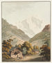 Widok na Jungfrauhorn - Johann Ludwig Aberli — widok dzieła
