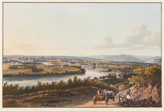 Johann Ludwig Bleuler - Vue de la ville de Ble et de ses environs.webp