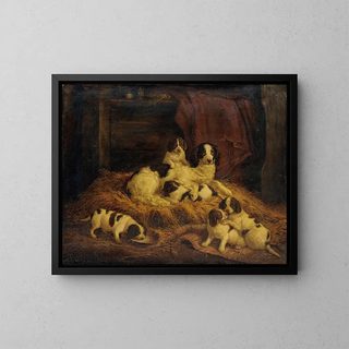 Johann Ludwig Burckhardt - Dog family.webp