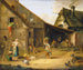 Une ferme - Johann Ludwig Ernst Morgenstern — widok dzieła