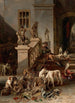 Le butin de chasse - Johann Matthias Ranftl — widok dzieła