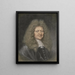 Portret radnego miejskiego Frankfurtu Philipp Wilhelm von Günterode - Johann Matthäus von Merian — oprawiony obraz na ścianie
