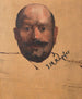 Fiaker Bratfisch szkic portretowy - Johann Michael Kupfer — widok dzieła