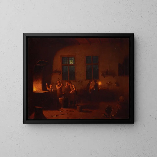 Forge - Johann Mongels Culverhouse — oprawiony obraz na ścianie