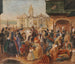 Studium głównego placu Limy - Johann Moritz Rugendas — widok dzieła