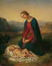 Marie adorującej Dzieciątko - Johann Nepomuk Ender — widok dzieła