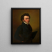 autoportret Johann Nepomuka Endera - Johann Nepomuk Ender — oprawiony obraz na ścianie