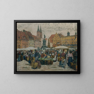 Johann Nepomuk Geller - Markt in Nrnberg.webp