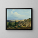 La lande de Wiener Neustadt vue de Wetzelsdorf - Johann Nepomuk Passini — oprawiony obraz na ścianie
