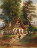 Auberge du village - Johann Nepomuk Passini — widok dzieła