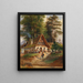 Auberge du village - Johann Nepomuk Passini — oprawiony obraz na ścianie