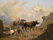La transhumance - Johann Nepomuk Rauch — widok dzieła