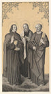 Święty Jan Chrzciciel i Piotr - Johann Nepomuk Strixner — widok dzieła
