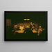 La Salle de Lecture - Johann Peter Hasenclever — oprawiony obraz na ścianie