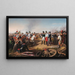 Deklaracja zwycięstwa po bitwie pod Lipskiem 18 października 1813 roku - Johann Peter Krafft — oprawiony obraz na ścianie