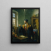 Faust w Wielkanocny poranek - Johann Peter Krafft — oprawiony obraz na ścianie