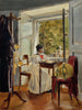 Marie Krafft à son bureau - Johann Peter Krafft — widok dzieła
