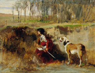 Johann Till the younger - Ritter mit Hund.webp