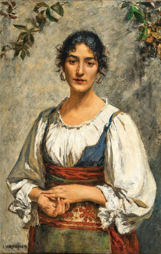 Johann Victor Krmer - A Sicilian Woman.webp