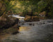 Ruisseau de montagne avec peintre assis - Johann Wilhelm Schirmer — widok dzieła