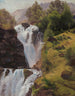Les chutes du Reichenbach près de Meiringen - Johann Wilhelm Schirmer — widok dzieła